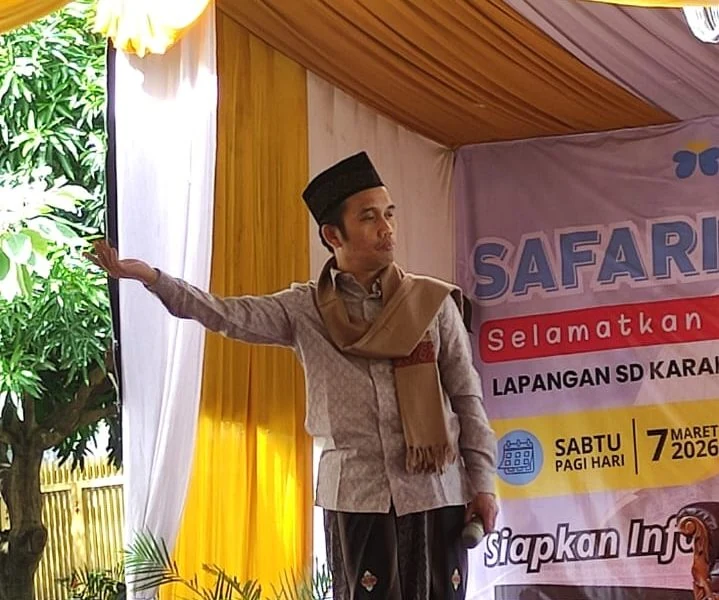 Ustadz Maulana Da’i TransTV Berikan Ceramah Inspiratif di TK-SD Karakter Genius Islamic School Depok