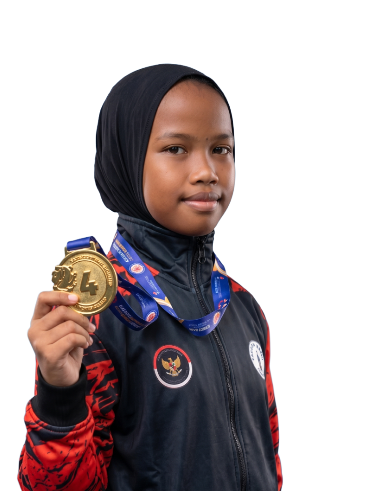Vania, siswa juara Genius Islamic School